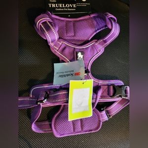 TRUE LOVE Adjustable No-Pull Dog Harness Reflective Pup Vest Harness